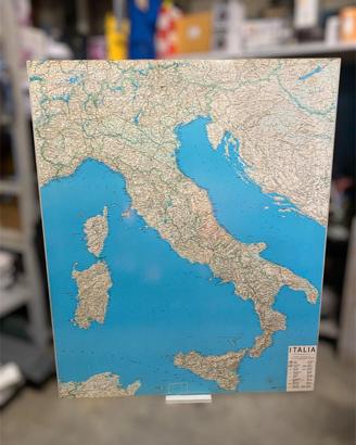 Mappa Stradale d'Italia Vintage Buffetti – Grande