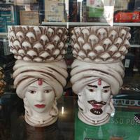 Coppia teste di moro 