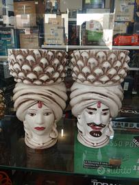 Coppia teste di moro 