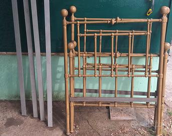 Testata letto in ottone