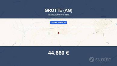 Immobile in asta di 70 m² con box auto a Grotte