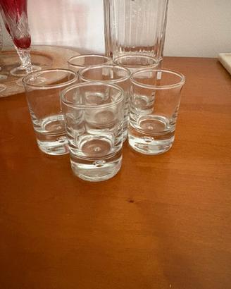 Set bicchierini da liquore