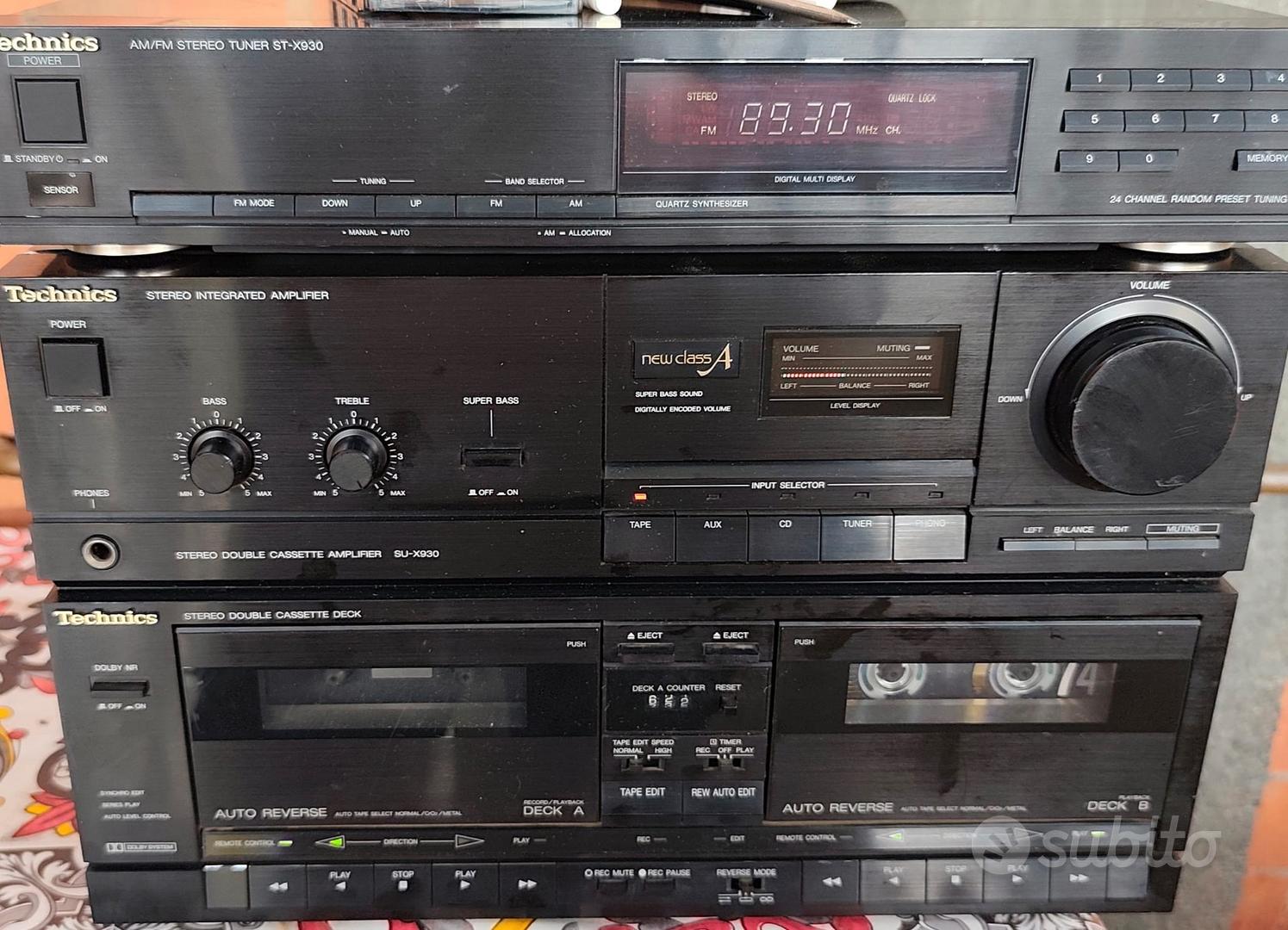 Technics SA-X930 ステレオセット Technics SA-X930 ステレオセット