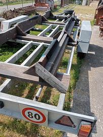 carrello stradale per trasporto barche e gommoni