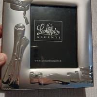 cornice portafoto argento 925 nuova