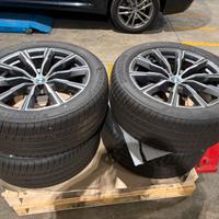 Treno completo cerchi bmw x5 x6 5x112