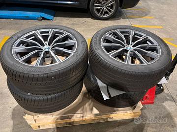 Treno completo cerchi bmw x5 x6 5x112