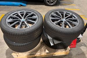 Treno completo cerchi bmw x5 x6 5x112