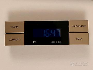 SVEGLIA JACOB JENSEN DIGITAL ALARM CLOCK
