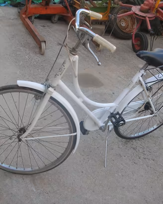 Bici da donna ruota 26 Bianco revisionata