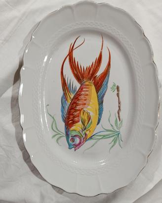 Vassoio Ovale Vintage Tognana - Porcellana con Dec