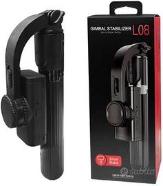 Stabilizzatore gimbal portatile L08 con batteria