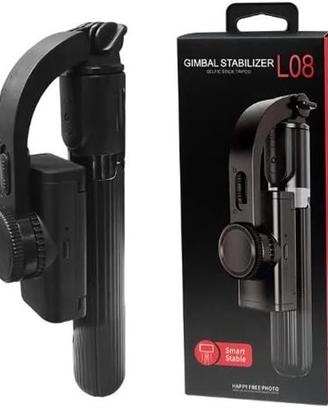 Stabilizzatore gimbal portatile L08 con batteria