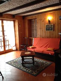 Divano letto 3 posti in legno