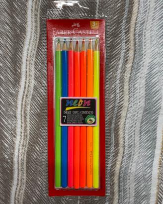 7 matite NEON Faber-Castell
