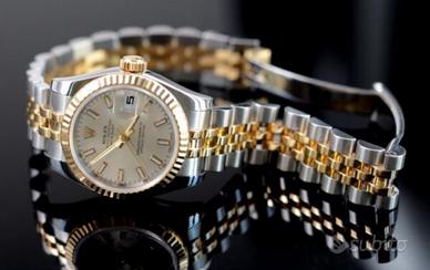 ROLEX Datejust 179173 Ladies 26MM Soleil silver di