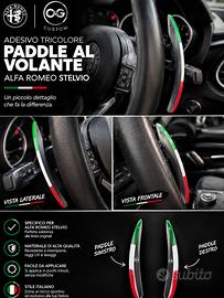 adesivo tricolore paddle volante stelvio