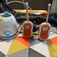 Baby monitor audio Chicco + scalda pappe