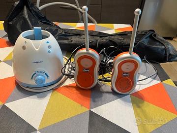 Baby monitor audio Chicco + scalda pappe