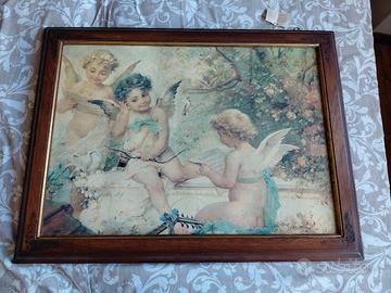 Quadro Angeli e putti