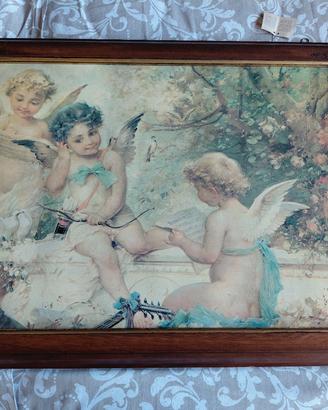 Quadro Angeli e putti
