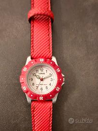 Orologio Lorus al quarzo – rosso – batteria nuova