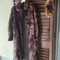Cappotto di visone con accessori. Taglia 46/48