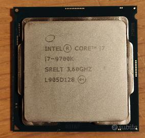 Intel Core i7-9700K processore 3,6 GHz