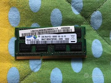 Ram Samsung PC portatile 2GB