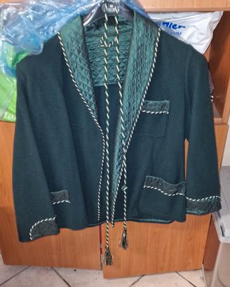 Tra ombra e luce Giacca Blazer  uomo verde bosco