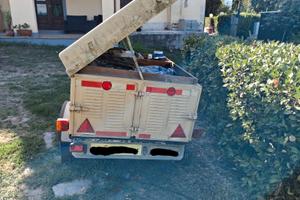 Rimorchio per trasporto cani