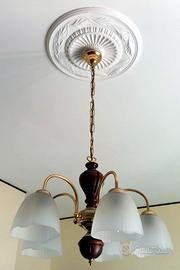 Set Lampadario e Abat-Jour Camera da Letto
