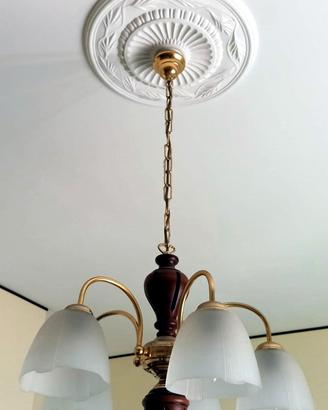 Set Lampadario e Abat-Jour Camera da Letto