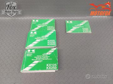 MANUALE USO E MANUTENZIONE KAWASAKI KX 125 250 500