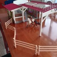 Schleich stalla con cavalli