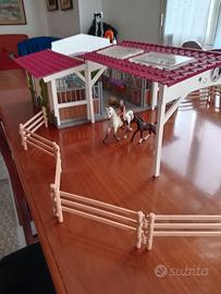 Schleich stalla con cavalli
