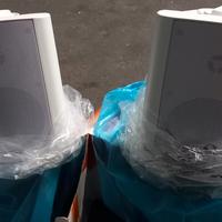 casse stereo bianche NUOVE