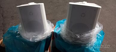 casse stereo bianche NUOVE