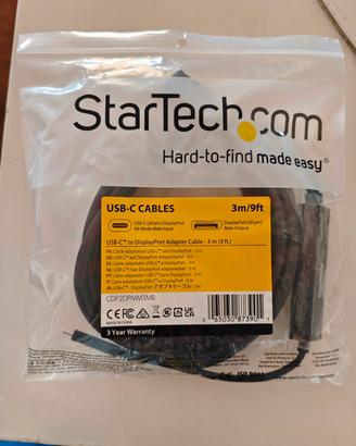 cavo USB type C DisplayPort startech.com 3m