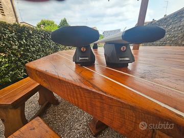 Barre universali da tetto Menabò Leopard Silver