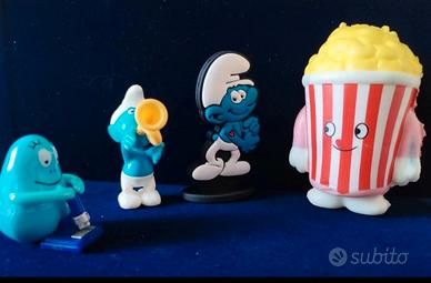 Mini lotto misto - Puffi, Barbapapa', Squishy