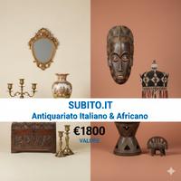  ANTIQUARIATO: 16 Pezzi Italiano/Etnico 3715469253