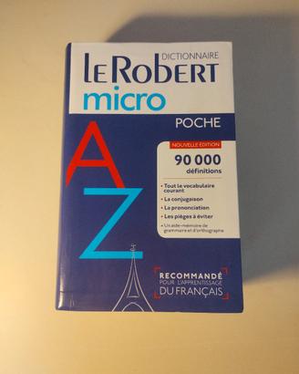 Le Robert micro dictionnaire 