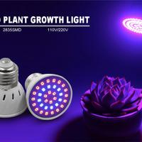 Lampada a 80 LEDs E27 220V crescita piante UV Grow