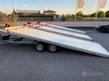 Rimorchio carrello trasporto auto veicoli merci