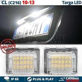 Luci Targa Led Mercedes Classe CL C216 Restyling