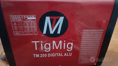 saldatrice TIG MIG  AC/DC 200amp digital alu