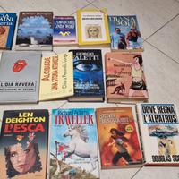 lotto 15 libri vari letteratura narrativa. 