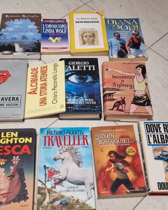 lotto 15 libri vari letteratura narrativa. 