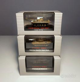Scala 1:144 Set di 3 tanks Leclerc Francia e Iraqi
